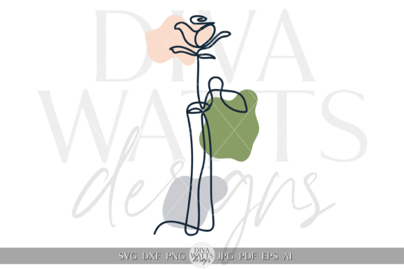 Abstract Rose Flower SVG Review