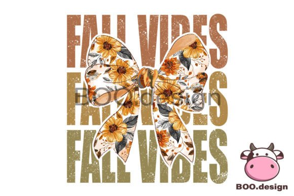 Coquette Floral Fall Vibes Png, Autumn