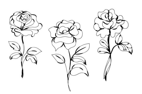 Cute Botanical Floral Flower