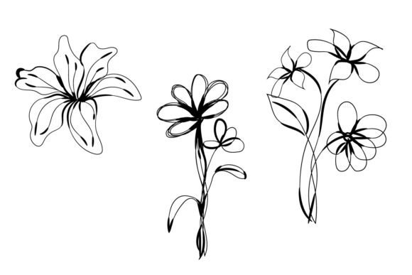Floral Botanical Cute Flower Design