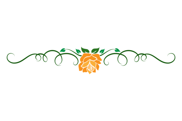 Floral Ornate Elegant Divider