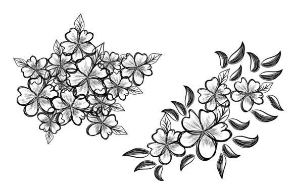Minimal Botanical Floral Flower