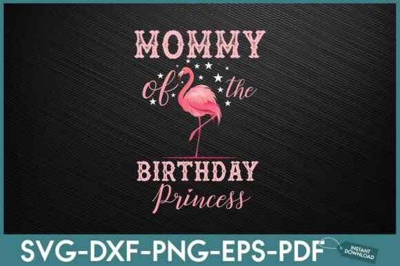 Mommy of the Birthday Princess Floral