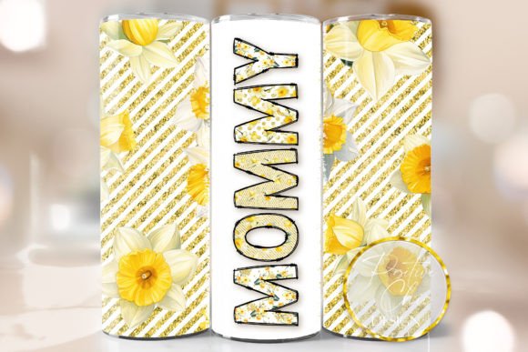 Spring Mommy PNG Floral Tumbler Wrap